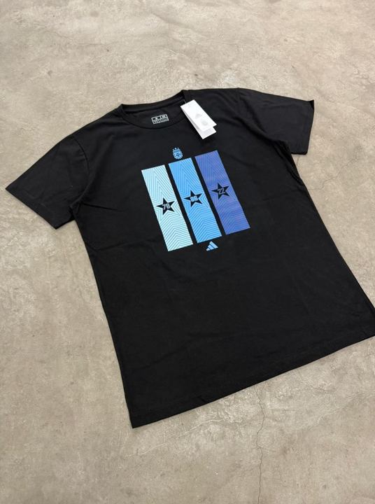 CAMISETA AFA 3 ESTRELLAS NEGRA