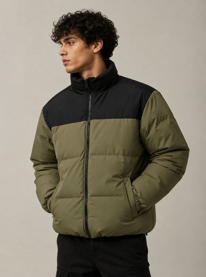 PUFFER VERDE
