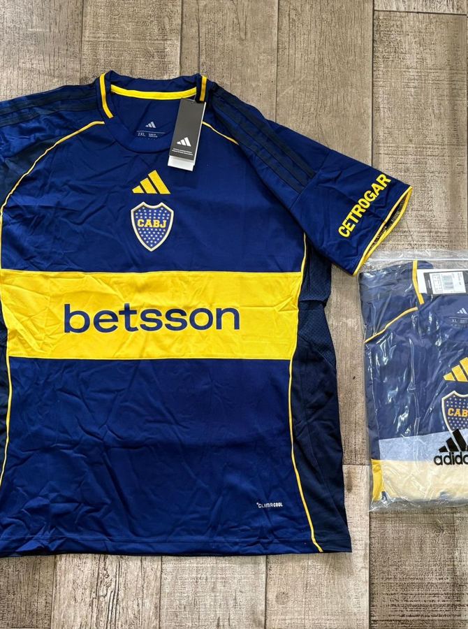 CAMISETA BOCA JUNIOR  ANIVERSARIO